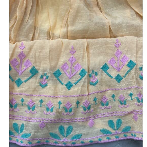 Anthropologie Perch By Blu Pepper Embroidered Top 1XL - Picture 4 of 7